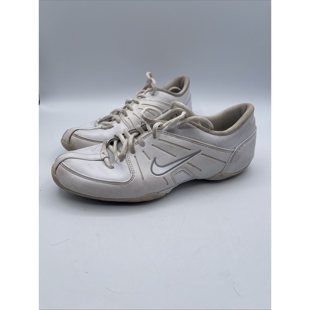 Nike Air Mix Down 2 White Athletic Cheerleading Shoes 519933-100 Women's Size 8
